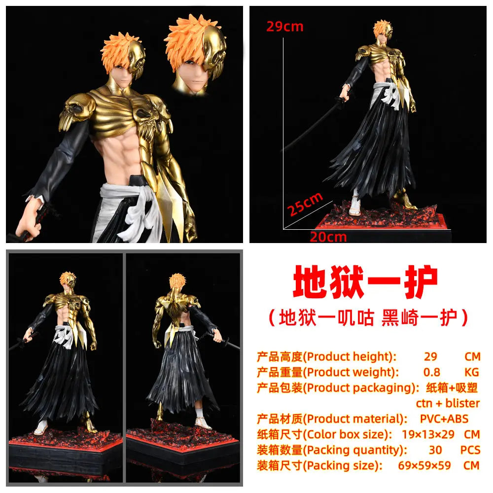 Figura Ichigo Kurosaki - Bleach | 29cm