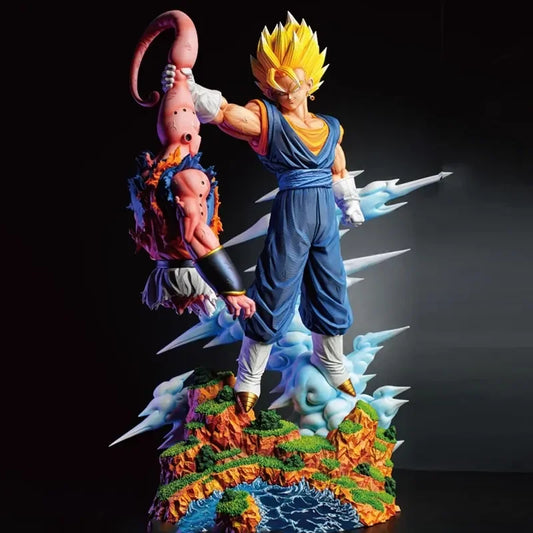 Figura Majin Buu VS Vegetto - Dragon Ball Z | Diorama GK 33cm
