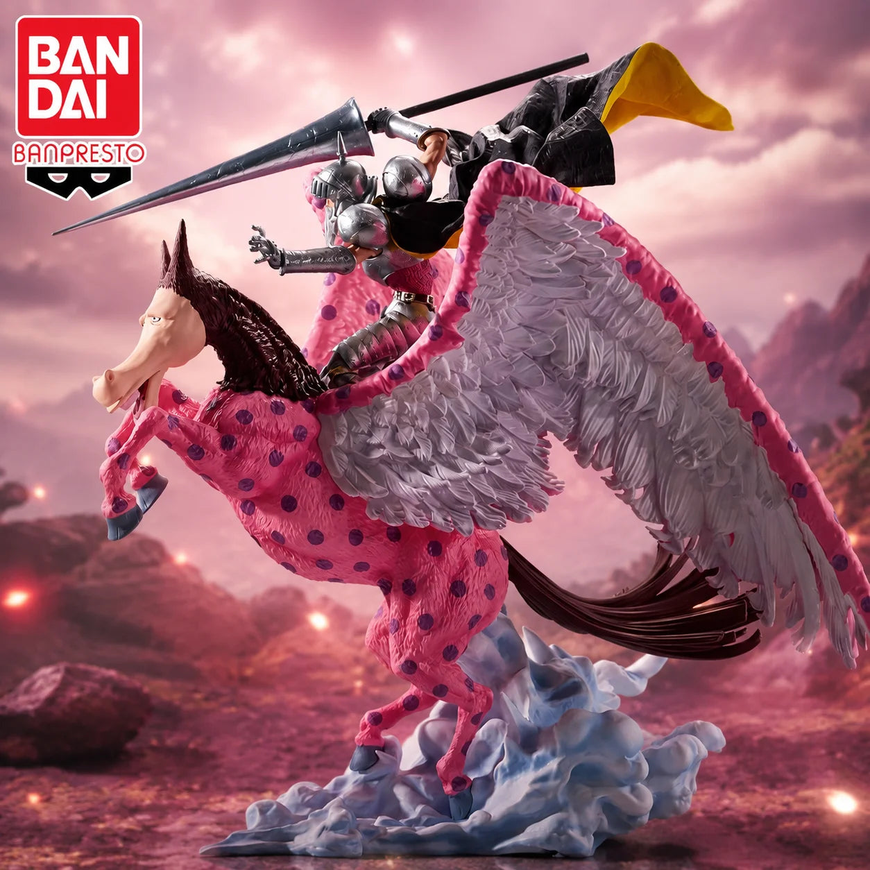 Figura Gan Fall y Pierre - One Piece | Bandai Ichiban Kuji EX 25cm