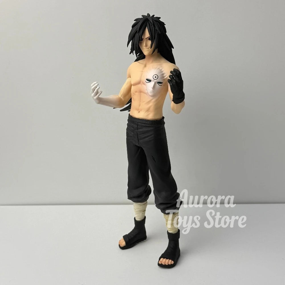 Figura de Anime NARUTO de 28.5cm/11.22in, Figura de Acción de Uchiha Madara, Modelo Coleccionable de PVC, Juguetes para Regalo