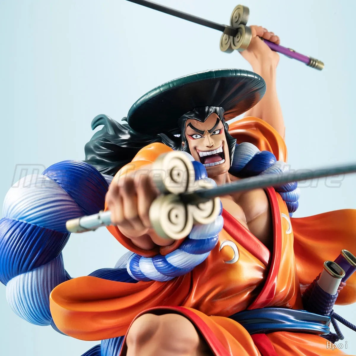 Figura Kozuki Oden - One Piece | MegaHouse POP Warriors Alliance 1/8