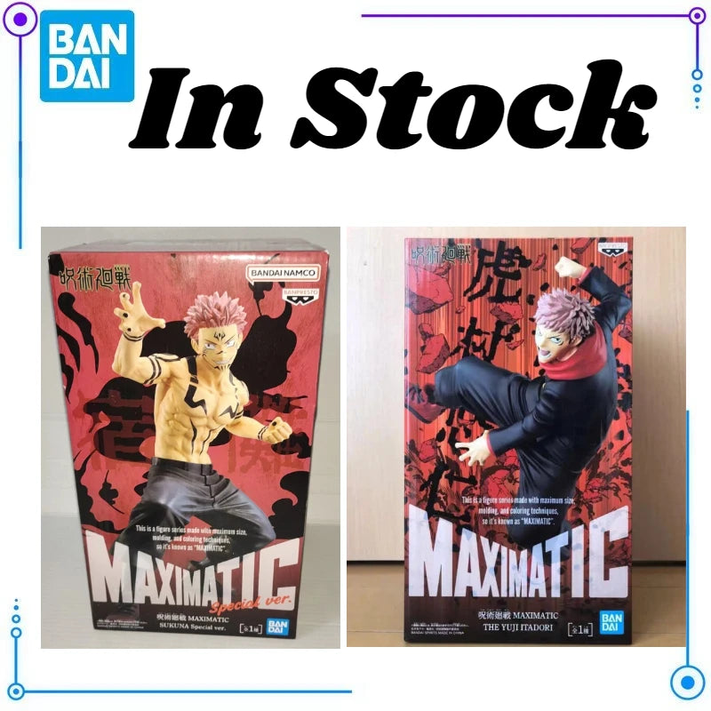 Figura Jujutsu Kaisen - Sukuna o Yuji Itadori | Bandai Banpresto MAXIMATIC