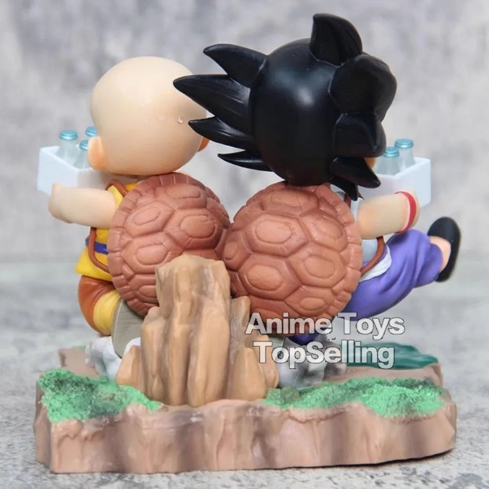 Figura Goku y Krillin 15 cm - Dragon Ball | PVC