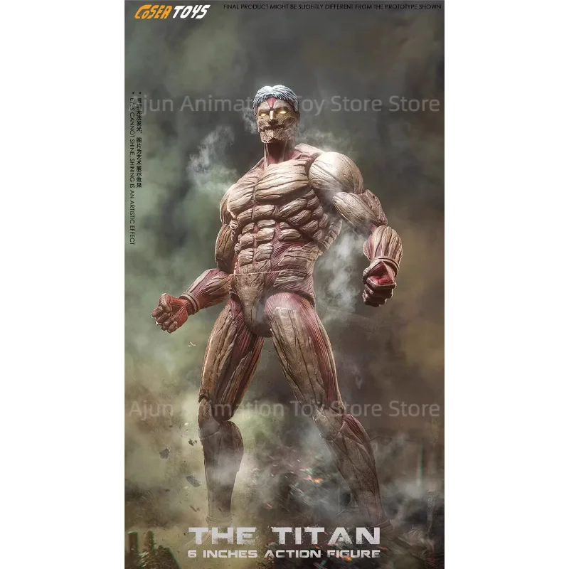 Figuras Titan Acorazado y Titan Colosal - Attack on Titan | 1/12 PVC