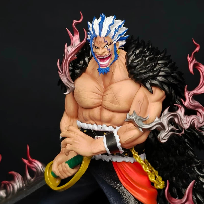 Figura Rocks D. Xebec - One Piece | Rocks D. Xebec, modelo de resina impreso en 3D y pintado a mano