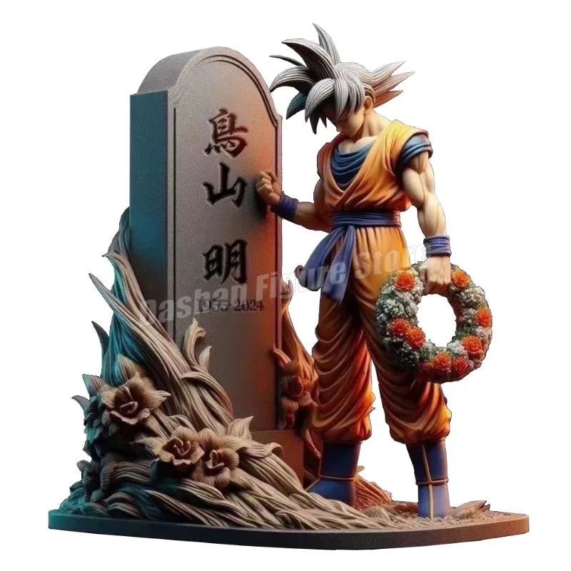 Figura Son Goku Tributo Akira Toriyama - Dragon Ball | Homenaje GOODBYE 23cm