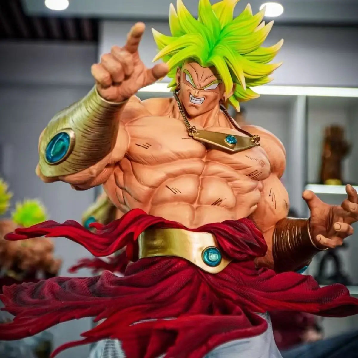 Figura Broly Legendary Super Saiyan - Dragon Ball Z | Estatua GK 50cm