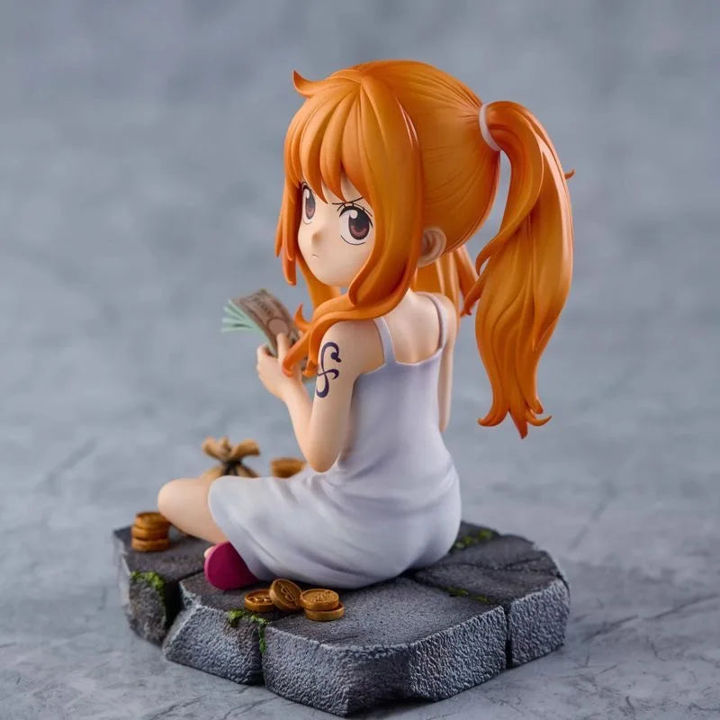 Figura Nami Niña - One Piece | Versión Q 10cm