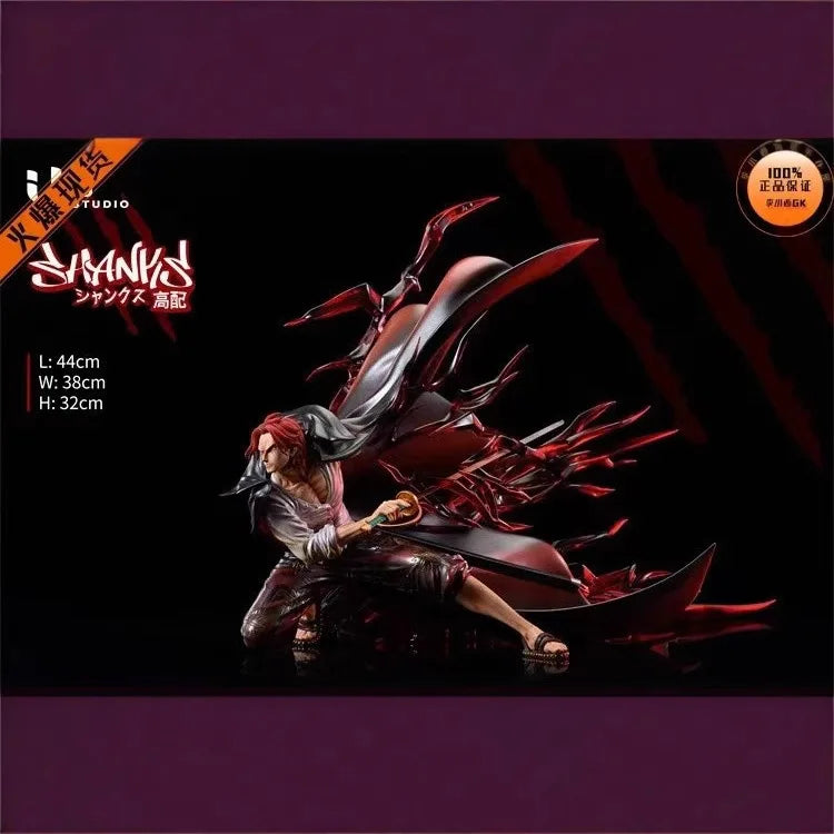 Figura Shanks - One Piece | IU King Color Cuatro Emperadores