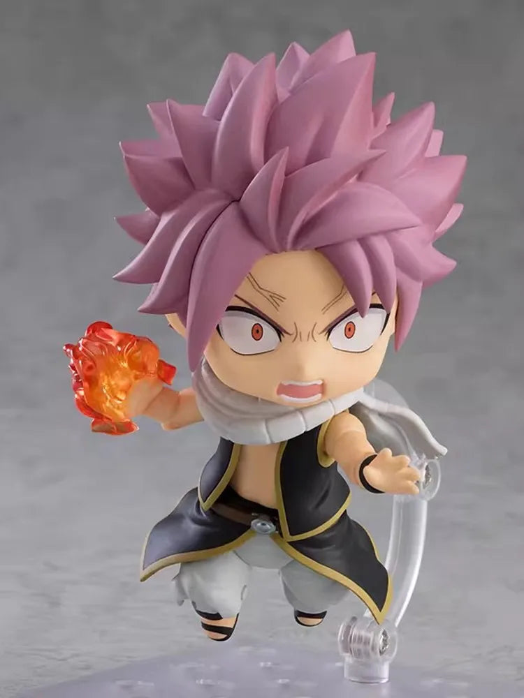 Figura Natsu Dragneel - Fairy Tail | Nendoroid 1741 con Happy 10cm