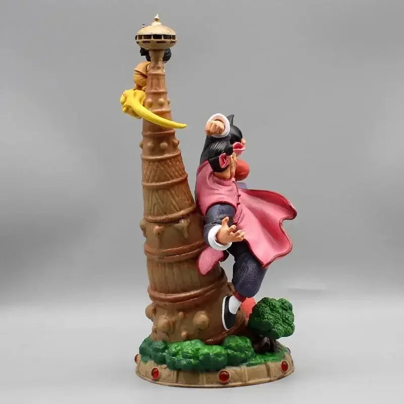 Dragon Ball Manga Anime Goku Figures Gk Tao Pai Pai Vs Son Goku Karin Tower 28cm Action Figures Pvc Collectible Ornament Gifts