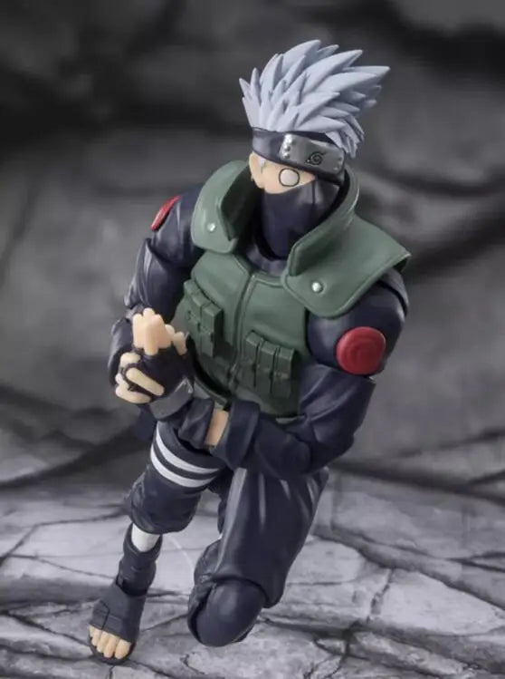 SHF 15cm Anime Naruto Sasuke Hatake Kakashi Articulated Action Figure Toys