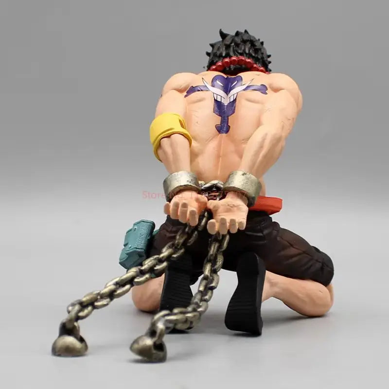 Figura de Portgas D Ace de One Piece de 13cm, estatua de Manga de escritorio de eje GK, figura de acción de Pvc, juguete de modelos coleccionables para regalo