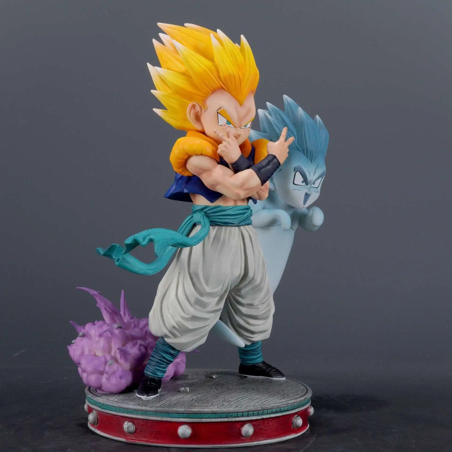 Figura Gotenks SSJ 24cm - Dragon Ball Z | Escuadrón Fantasma Kamikaze