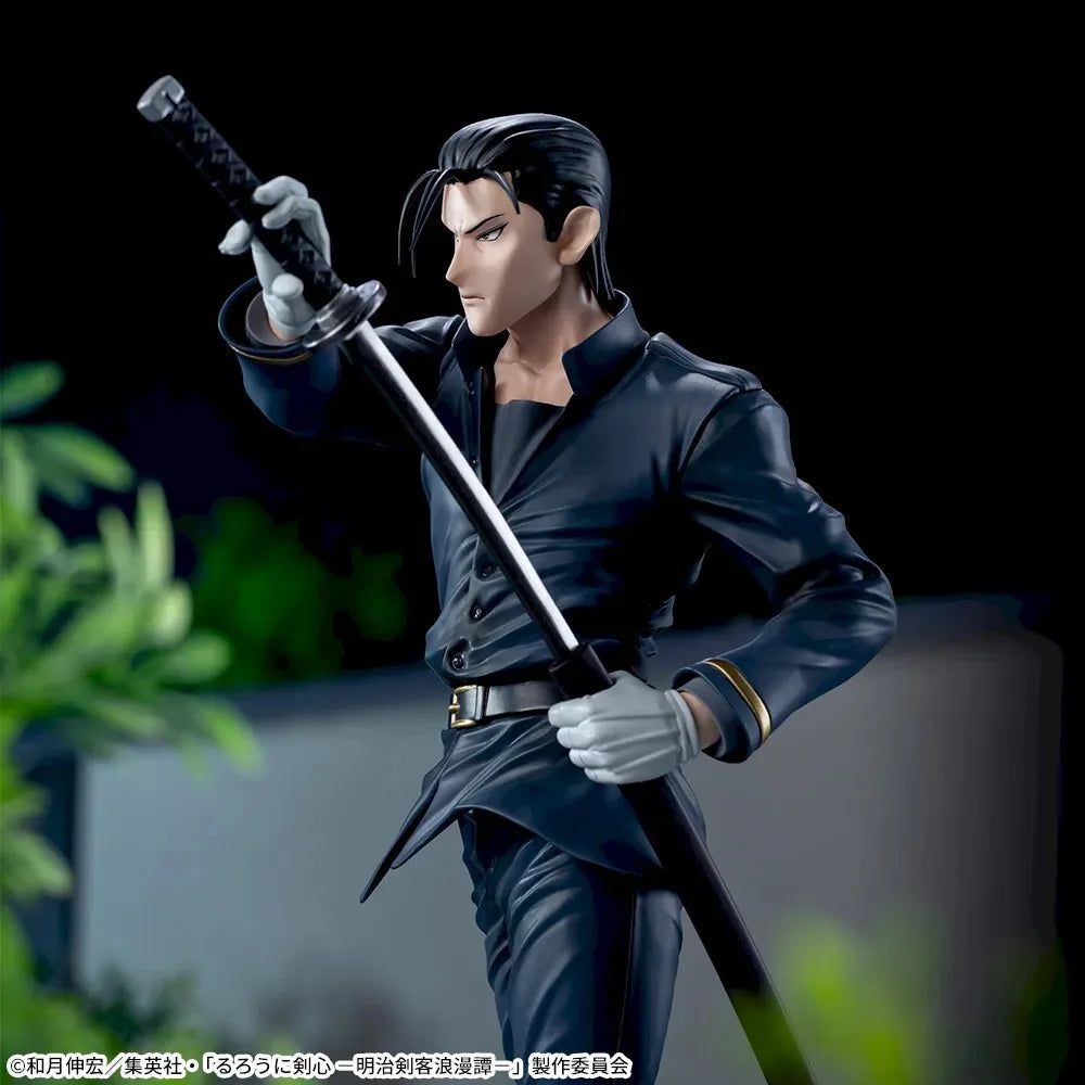 Figura Saitô Hajime - Kenshin el Guerrero Samurái | SEGA Luminasta 21cm