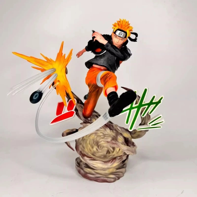 Figura Naruto Uzumaki - Naruto | Naruto Uzumaki en Modo Sabio con doble cabeza intercambiable 22cm