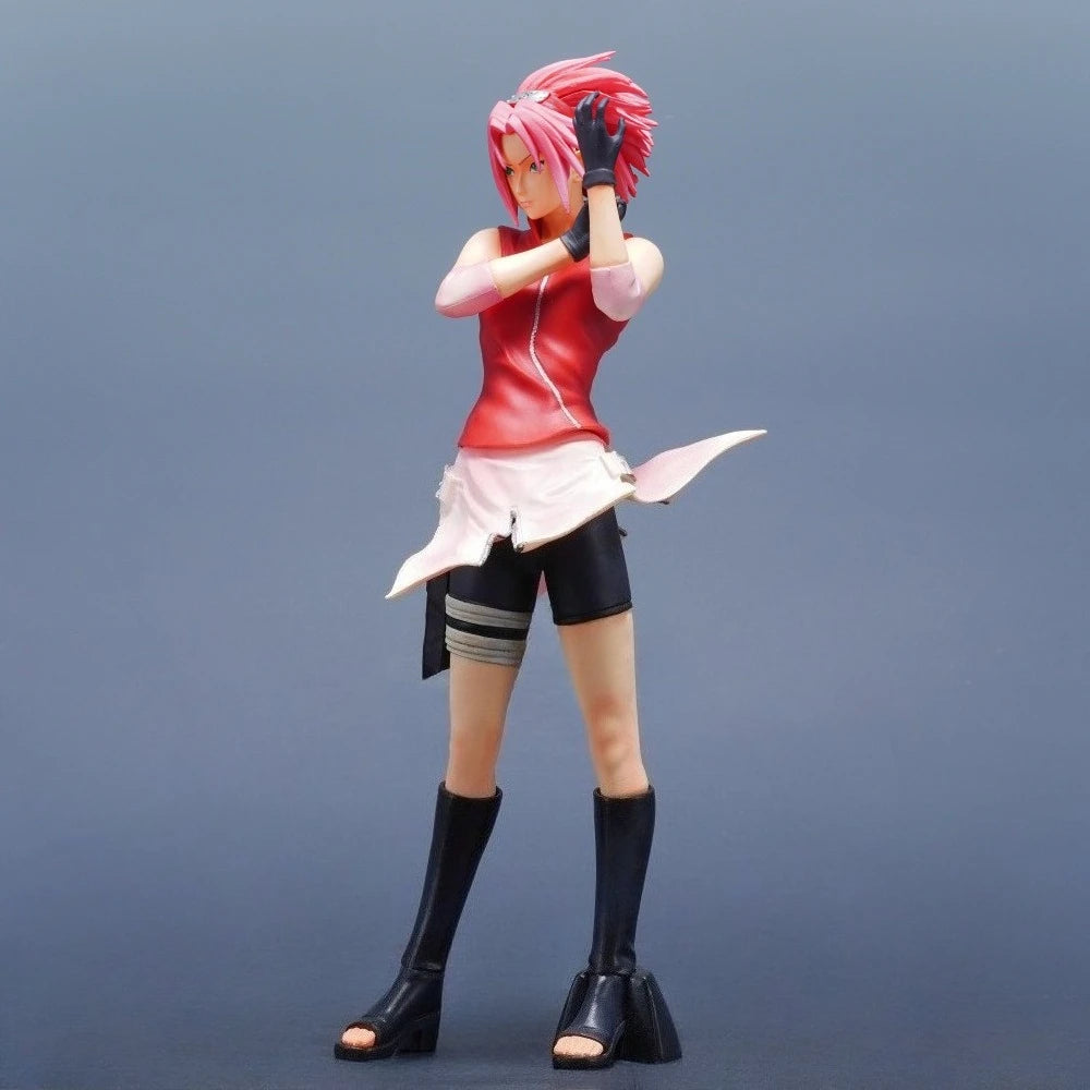 27,5 cm/10,83 pulgadas Anime NARUTO figura Haruno Sakura figuras de acción estatua de Pvc adorno de escritorio colección modelo juguetes regalos