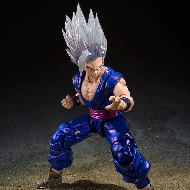 Figura de Acción de Anime Exclusiva de SHF Dragon Ball: Son Gohan Beast |   Modelo Móvil de PVC de Super Saiyan |   Edición de Coleccionista