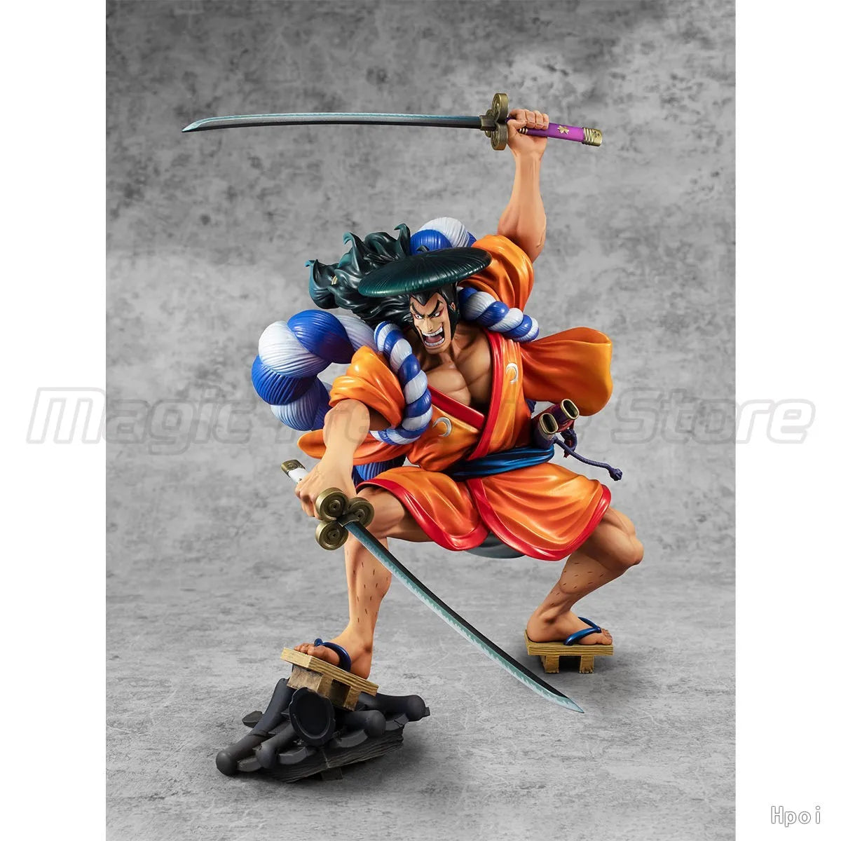 Figura Kozuki Oden - One Piece | MegaHouse POP Warriors Alliance 1/8