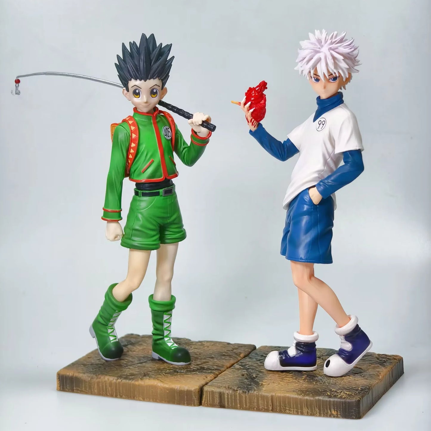 Figura Gon y Killua - Hunter x Hunter | Set Coleccionable PVC