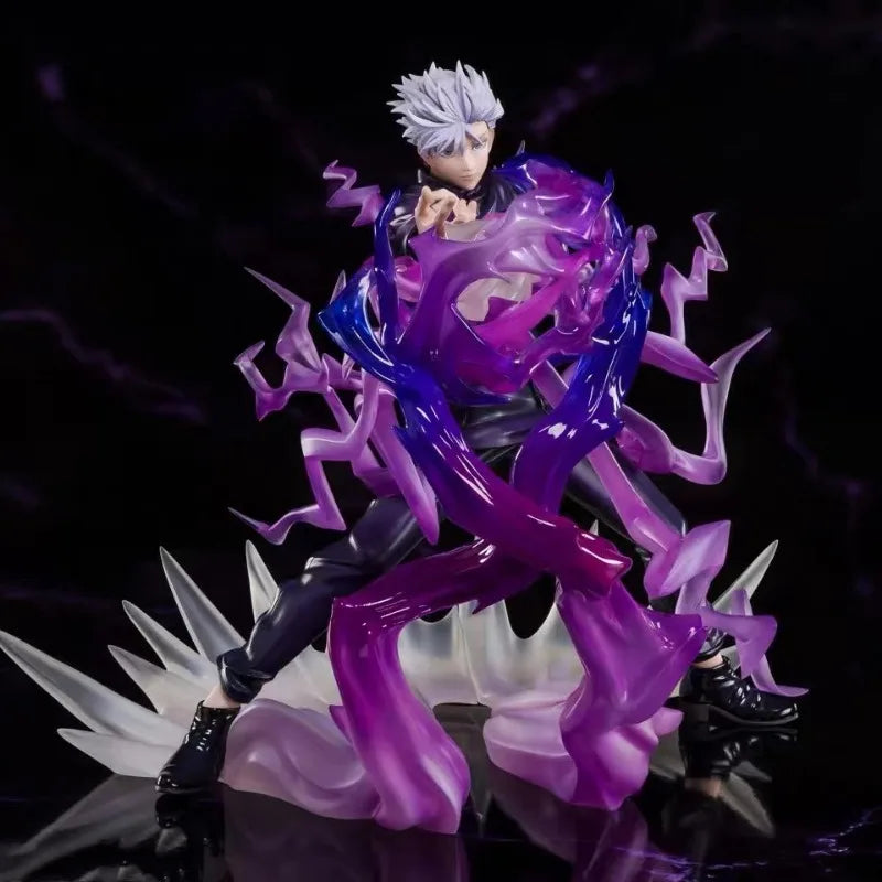Jujutsu Kaisen Anime Figure Gojo Satoru Action Figure Manga Battle Scene Desktop Decoration Doll Model Collection Kids Toys Gift
