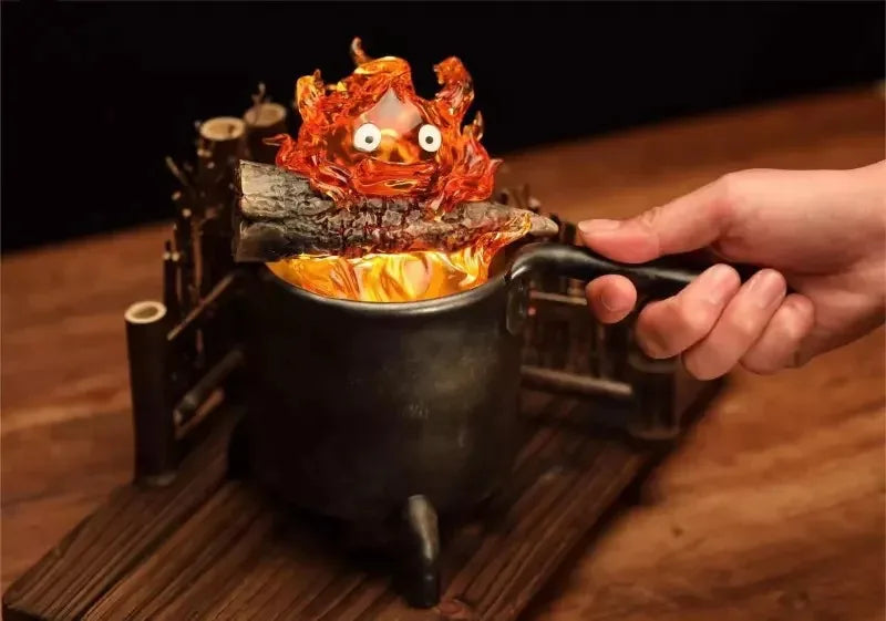 Figura Calcifer con Luz - El Castillo Ambulante | 12cm