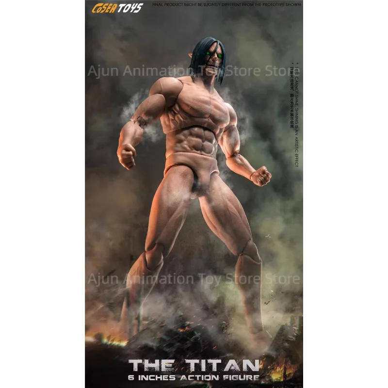 Figuras Titan Acorazado y Titan Colosal - Attack on Titan | 1/12 PVC