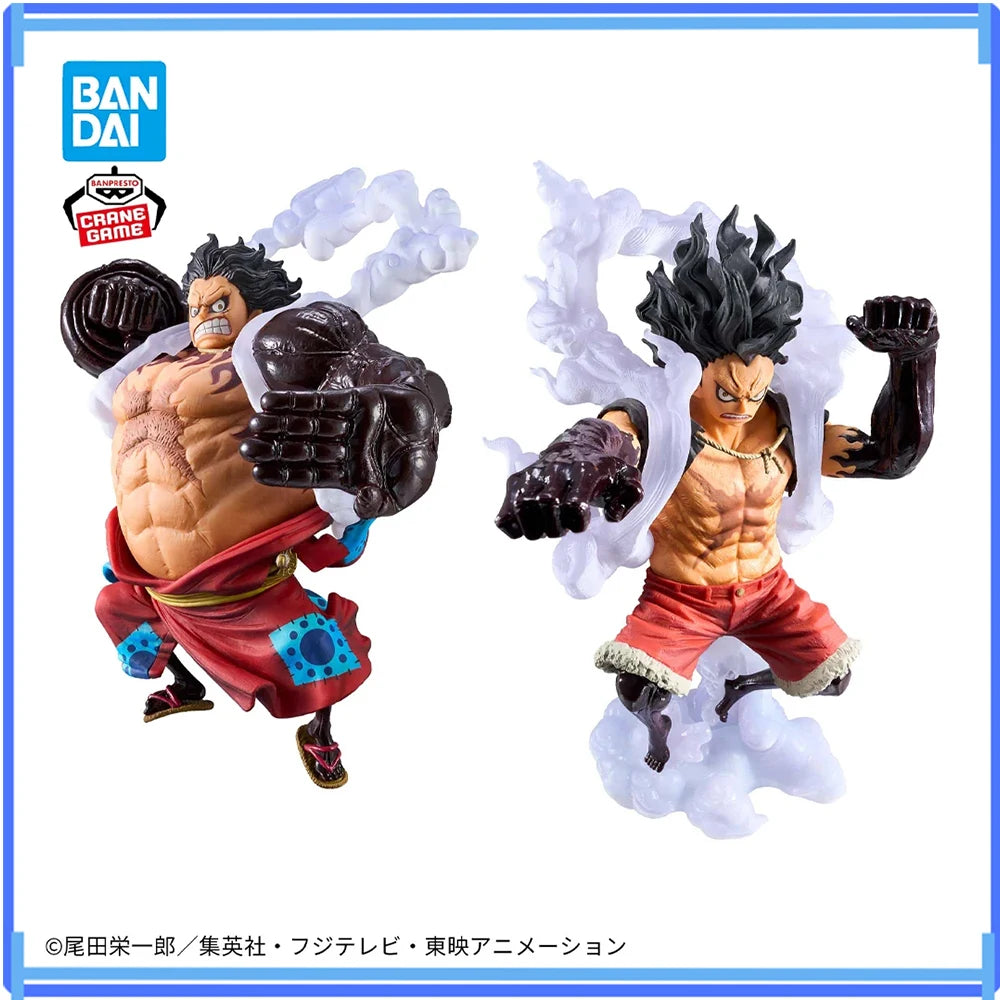 Original en Stock Banpresto Koa rey del artista equipo especial de una pieza cuarto mono D Luffy figura modelo juguetes en caja regalo genuino