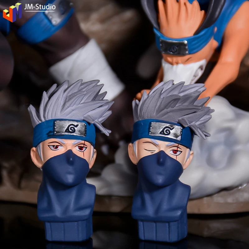 Figuras de Anime Naruto Shippuden Hatake Kakashi GK, modelo de gran tamaño, estatua de figura de acción de 36cm, figura de PVC, juguetes coleccionables Figma