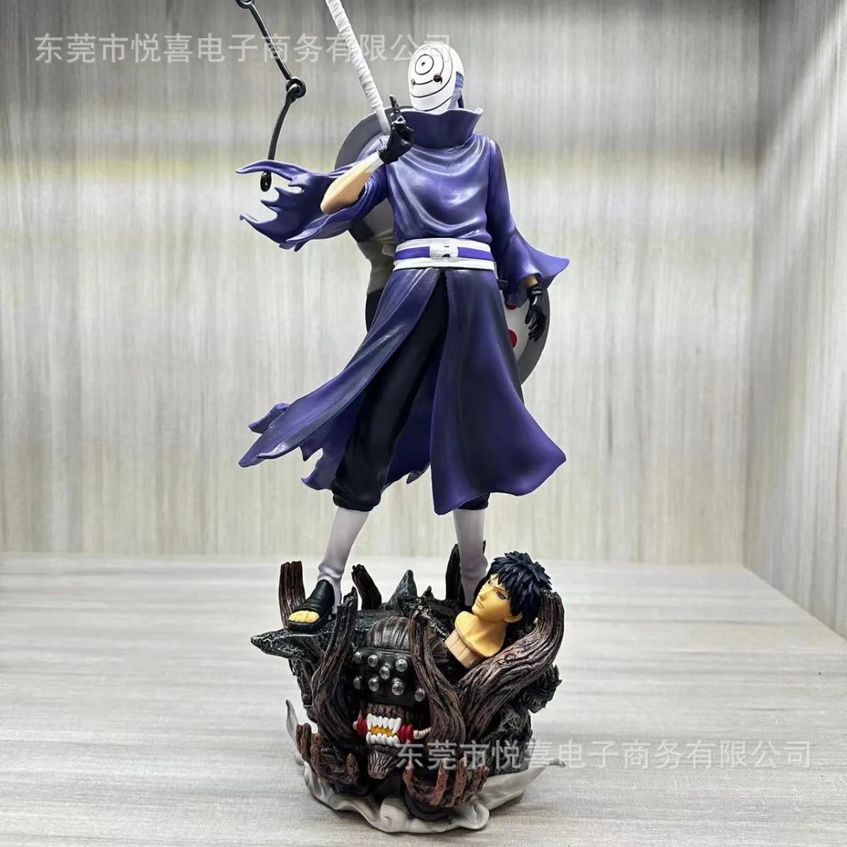 Figura Uchiha Sasuke - Naruto | Doble Cabeza Onda Gigante