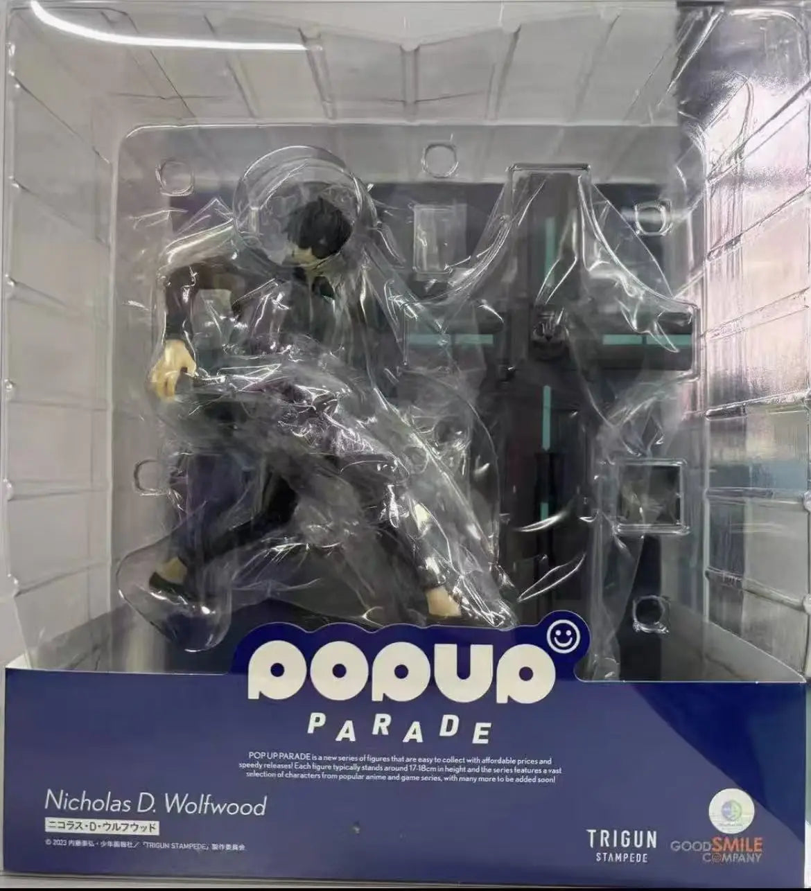 Figura Nicholas D. Wolfwood - Trigun Stampede | Good Smile Pop Up Parade 16cm