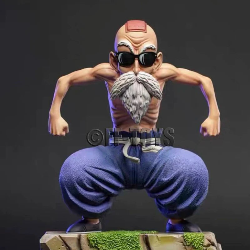 Figura Maestro Roshi - Dragon Ball | Versión musculosa 18cm