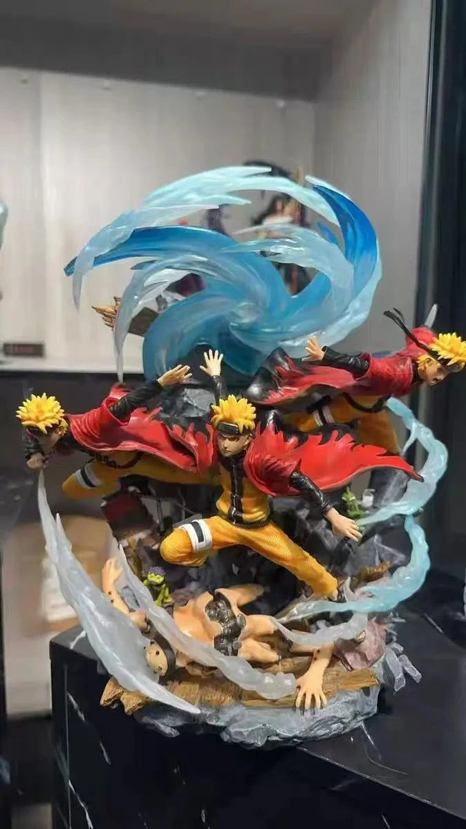 Figura Naruto Uzumaki Luminosa - Naruto Shippuden | Estatua con LED 30cm