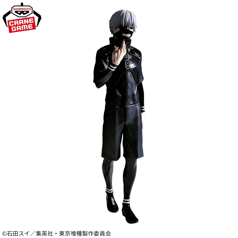 En Stock Bandai Original Banpresto Anime Tokyo Ghoul Grandista Kaneki Ken 27cm modelo juguetes figura cumpleaños regalo de Navidad