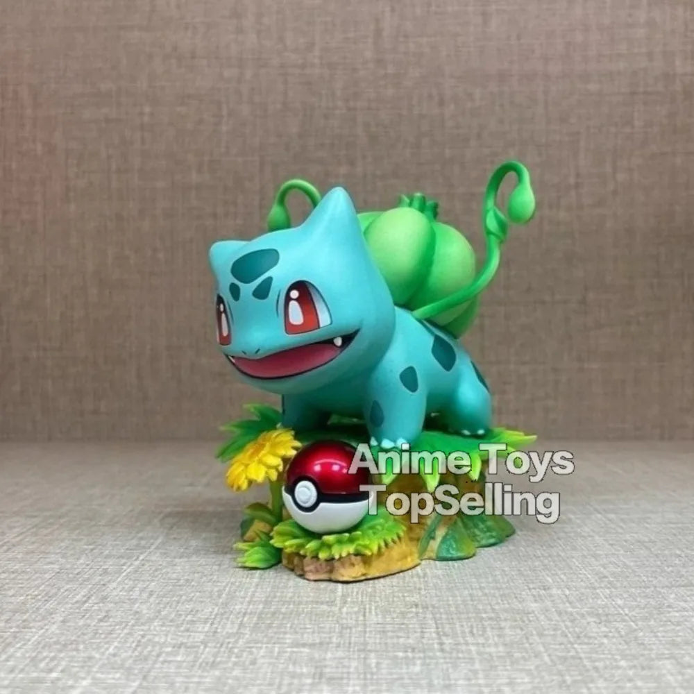 Figura Bulbasaur - Pokémon | Base con Poké Ball 10cm