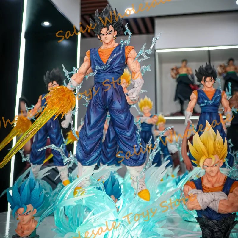 Figura Vegetto Super Saiyan Blue - Dragon Ball Z | JT Studio GK Cabezas Intercambiables
