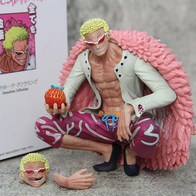 Figura Donquixote Doflamingo - One Piece | Ito Ito no Mi 15cm