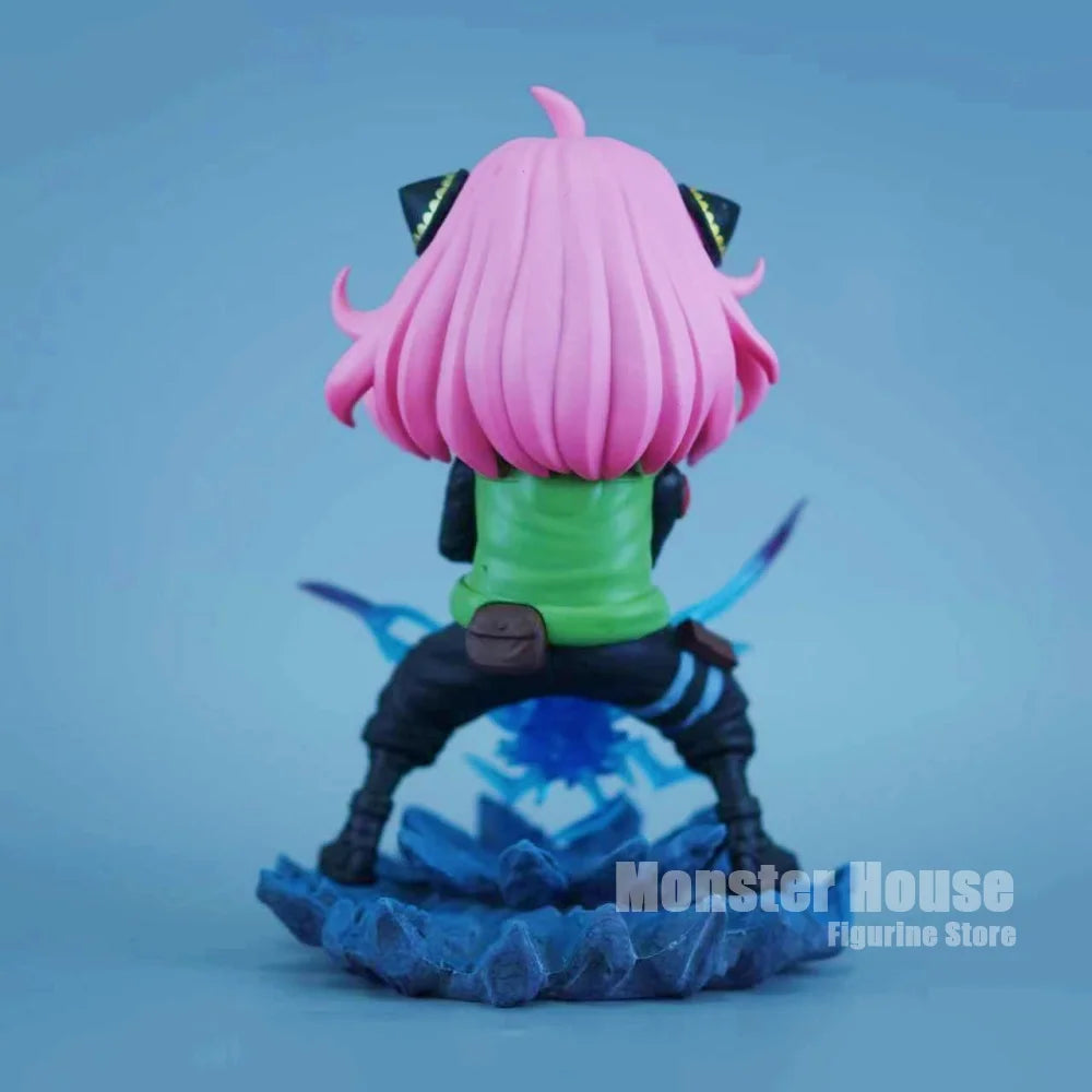 Figura Anya Forger Cosplay Kakashi - Spy x Family x Naruto | PVC 19cm