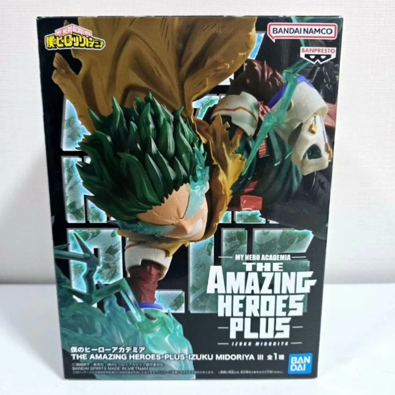 Figura Izuku Midoriya Deku - My Hero Academia | Banpresto Amazing Heroes Plus III 16cm