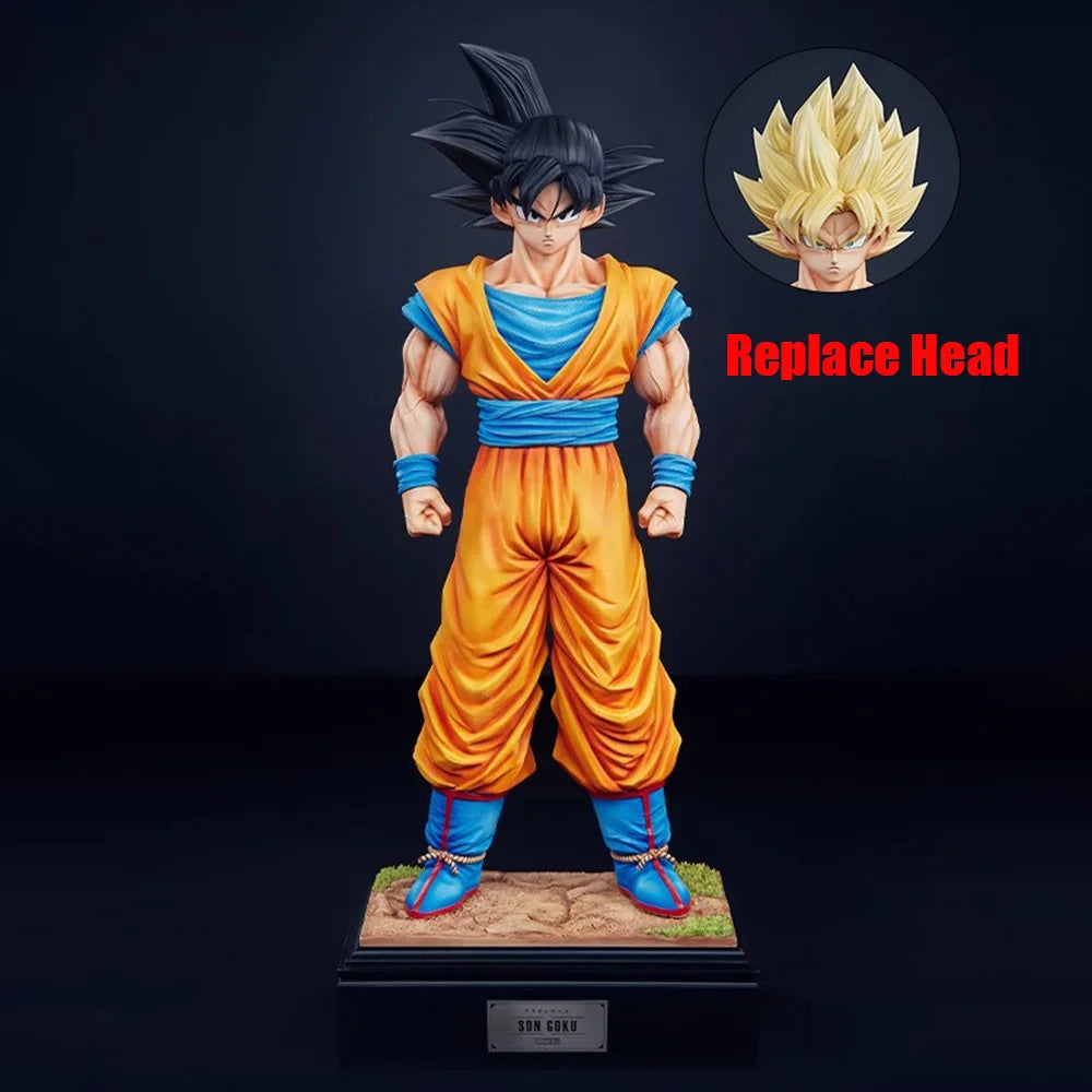 Figura Goku Ultra Instinct - Dragon Ball Z | PVC 34cm