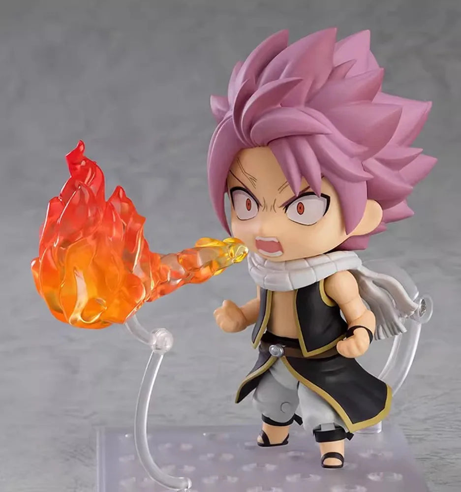 Figura Natsu Dragneel - Fairy Tail | Nendoroid 1741 con Happy 10cm