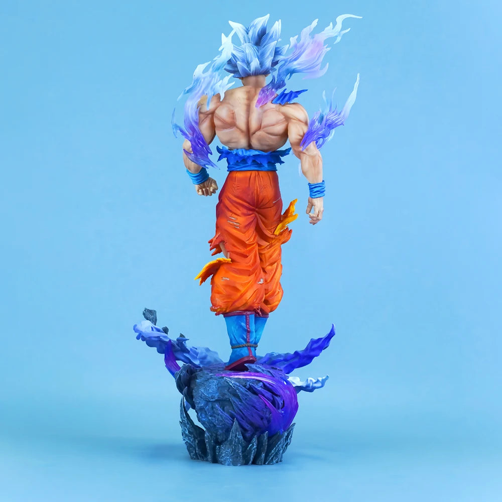 Figura Goku Ultra Instinto - Dragon Ball Super | Estatua PVC 42cm