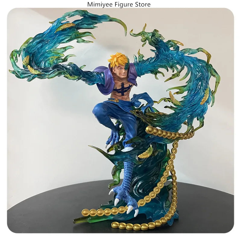 Figura Marco el Fénix - One Piece | Piratas de Barbablanca 29cm
