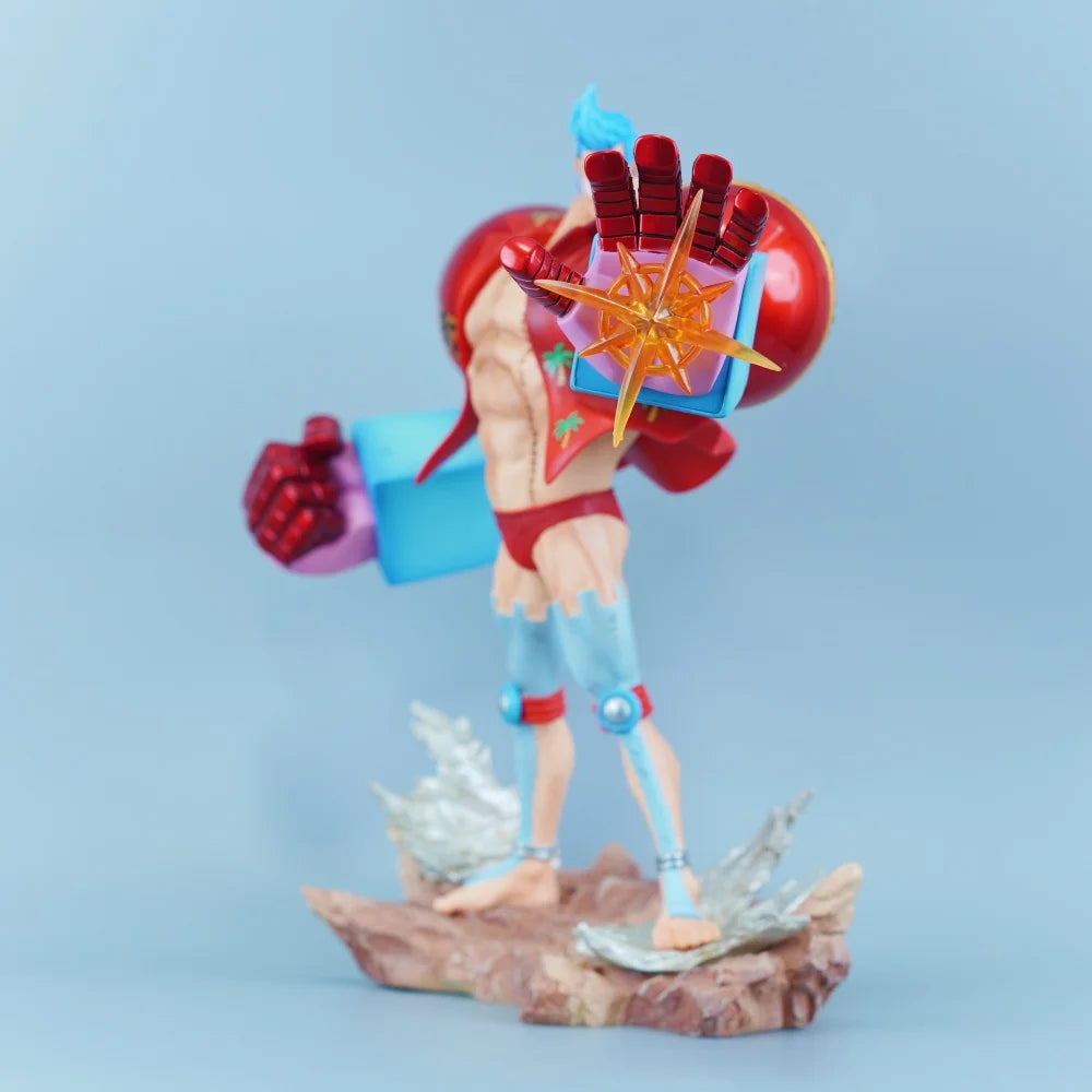 Figura Franky - One Piece | Cyborg Sombrero de Paja 28,5cm