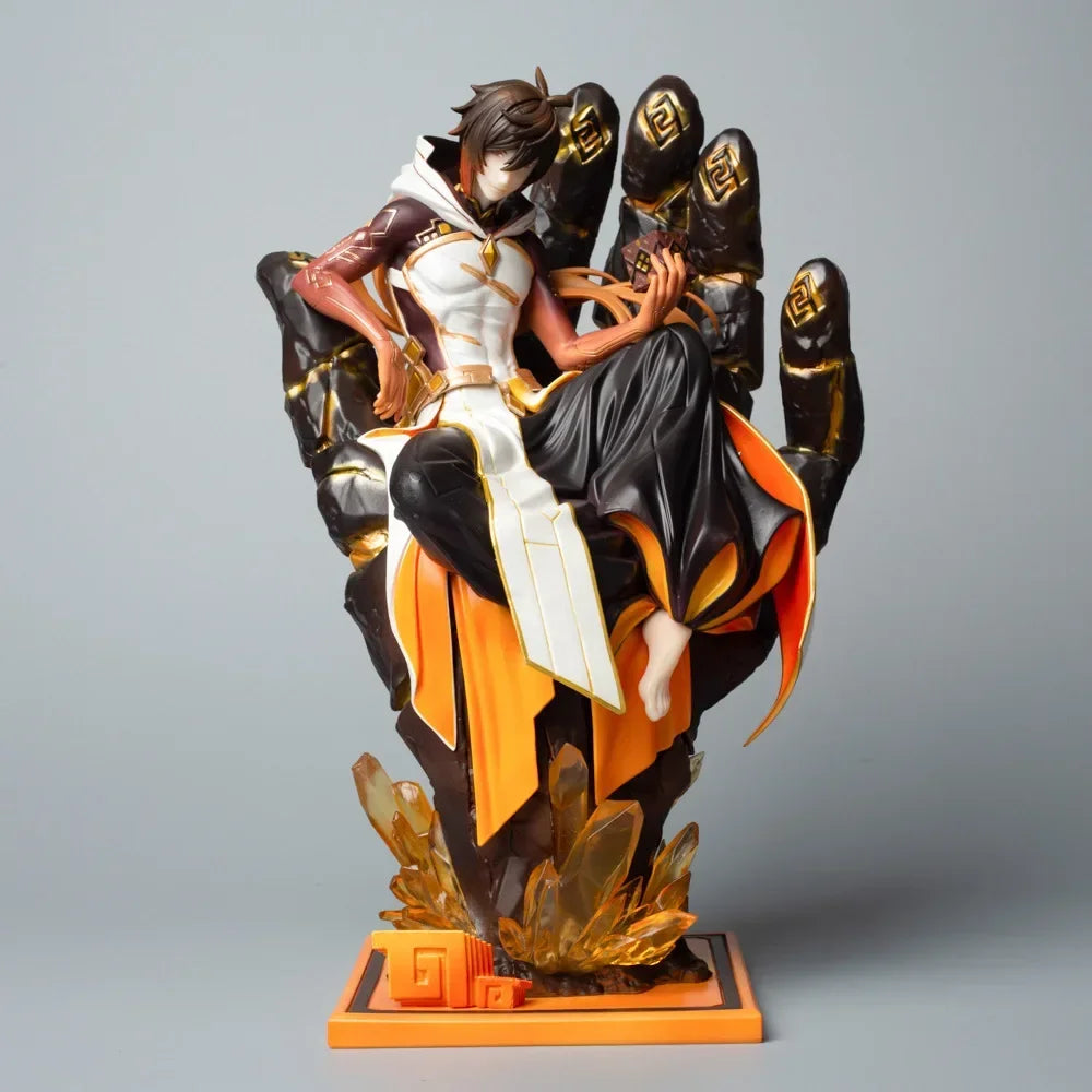 Figura Zhongli - Genshin Impact | Estatua Coleccionable 26cm