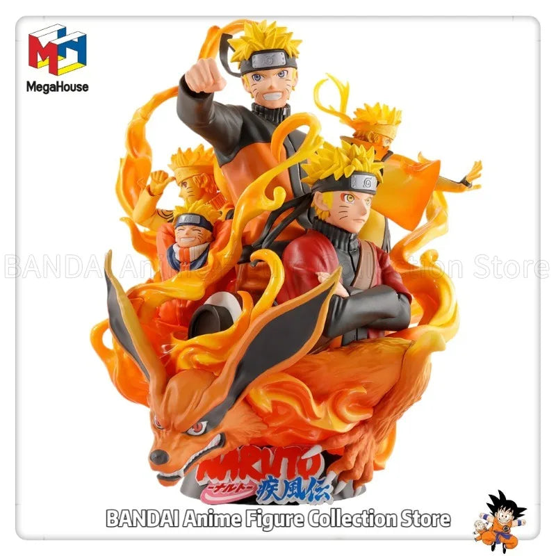 Figura Naruto Uzumaki - Naruto Shippuden | MegaHouse Petitrama