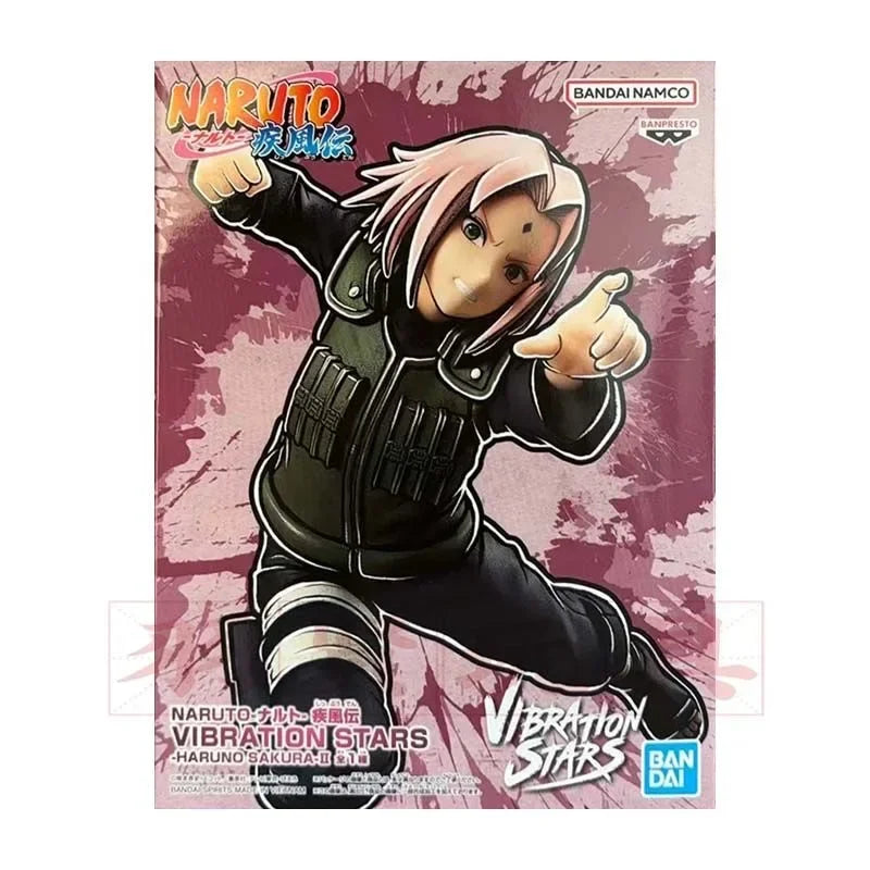 Figura Sakura Haruno - Naruto Shippuden | Bandai Vibration Stars 14cm