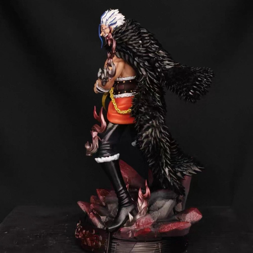 Figura Rocks D. Xebec - One Piece | Rocks D. Xebec, modelo de resina impreso en 3D y pintado a mano