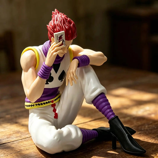 Figura Hisoka Morow Sentado - Hunter x Hunter | PVC