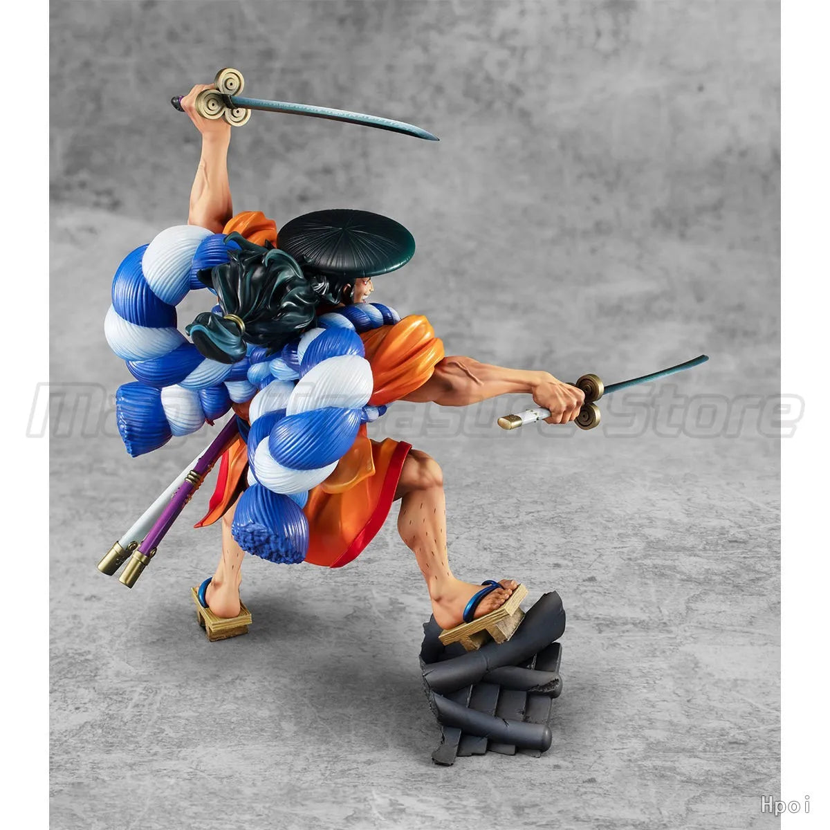 Figura Kozuki Oden - One Piece | MegaHouse POP Warriors Alliance 1/8